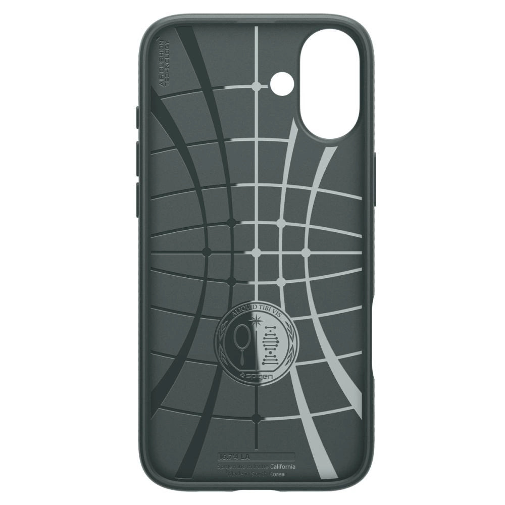 Spigen Liquid Air iPhone 16 Case - Grøn