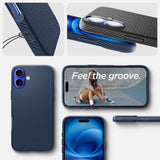 Spigen Liquid Air iPhone 16 Case - Blå
