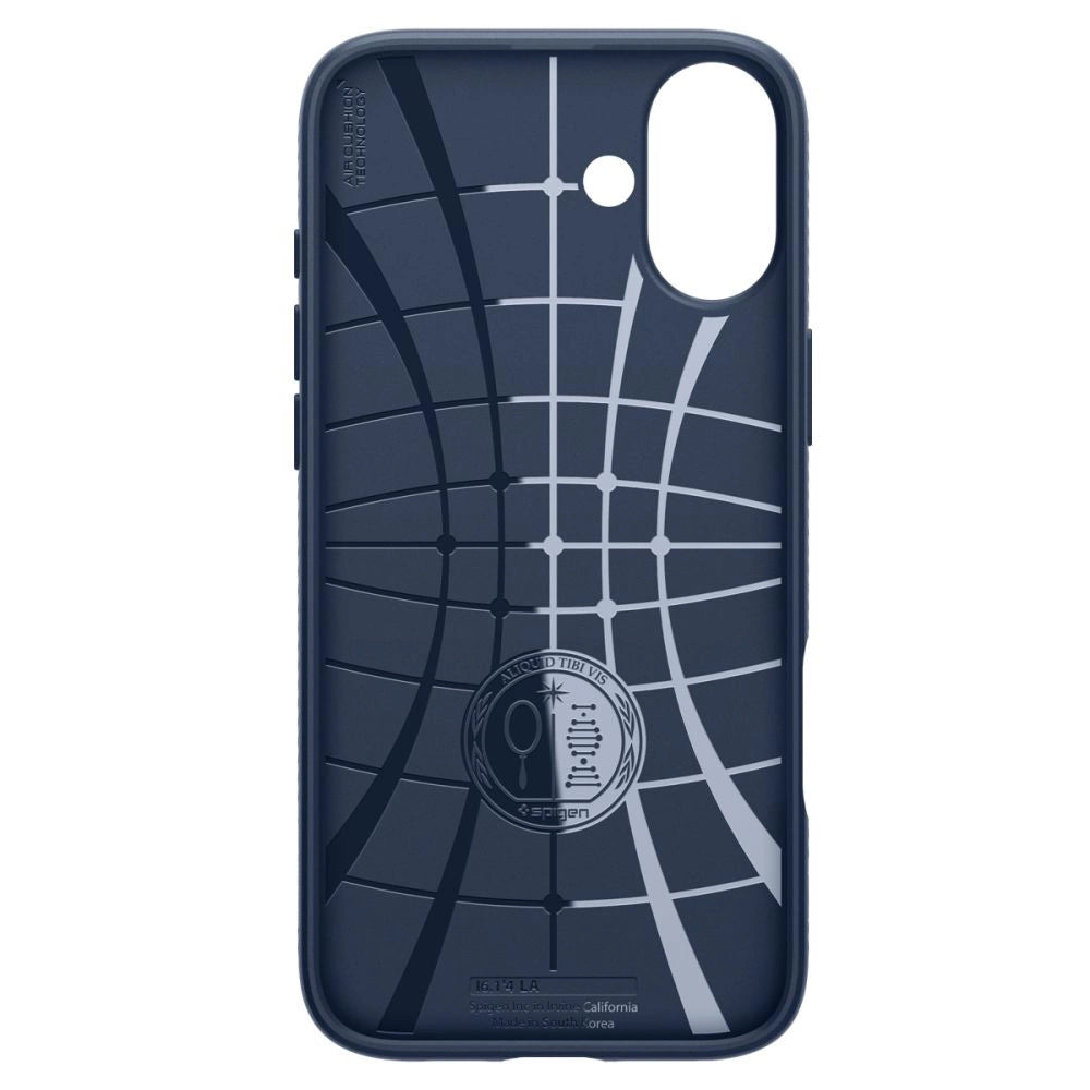 Spigen Liquid Air iPhone 16 Case - Blå