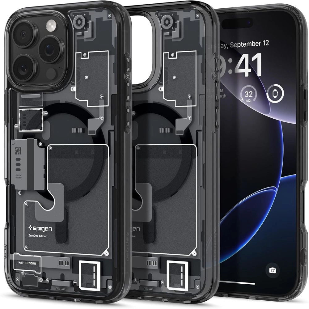 Spigen Ultra Hybrid Mag Zero One Case med MagSafe til iPhone 16 Pro