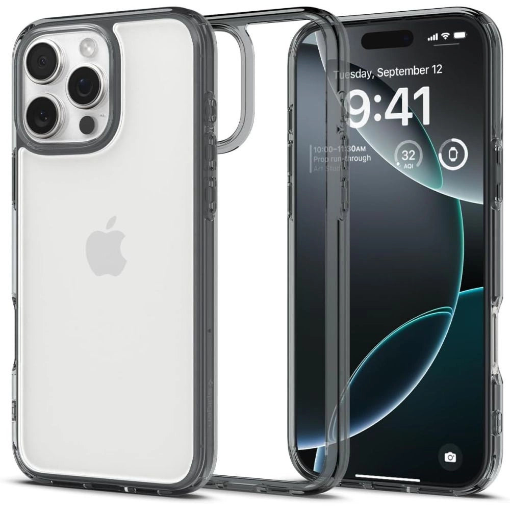 Spigen Ultra Hybrid iPhone 16 Pro Case - klar