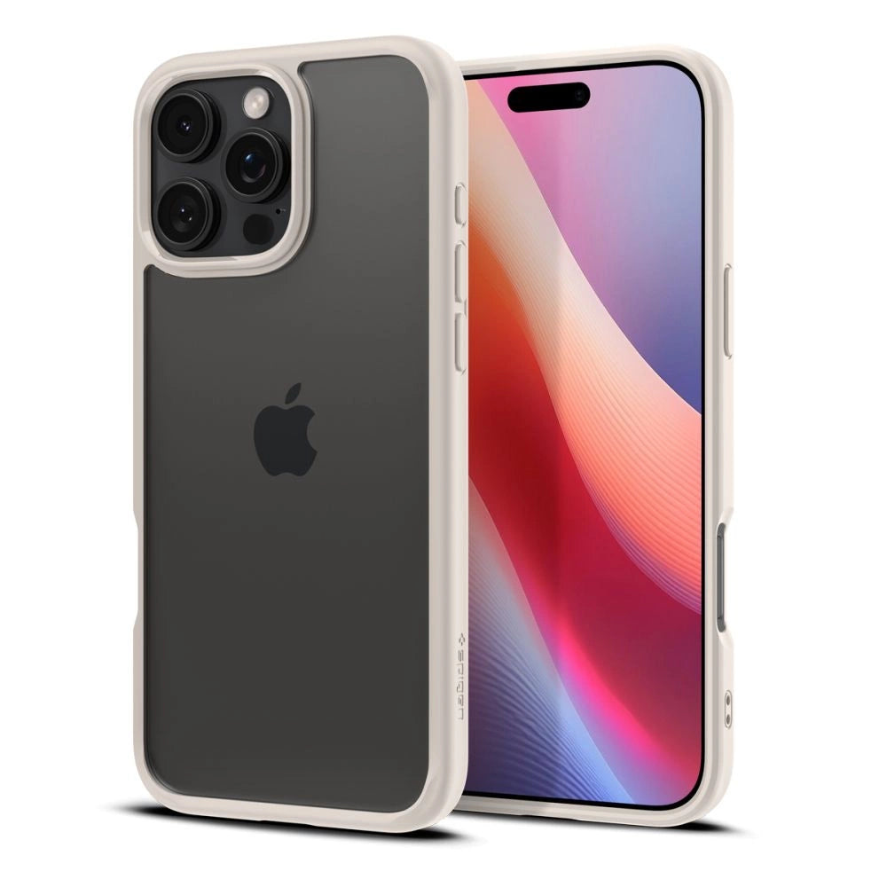 Spigen Ultra Hybrid-hylster til iPhone 16 Pro - titanium