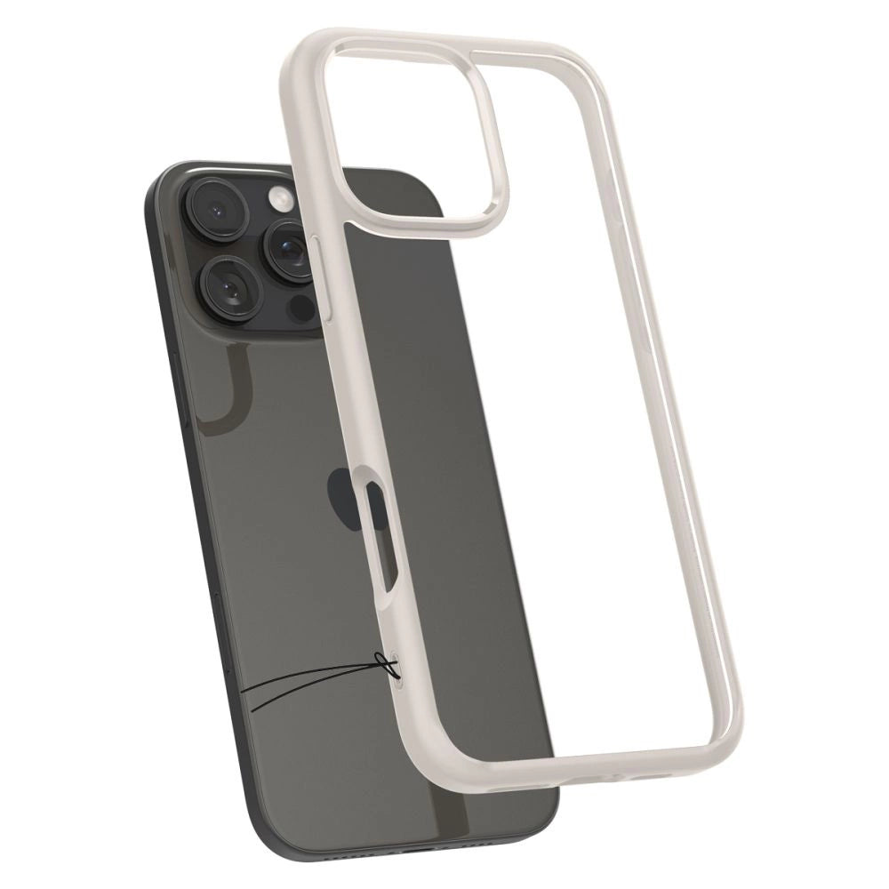 Spigen Ultra Hybrid-hylster til iPhone 16 Pro - titanium