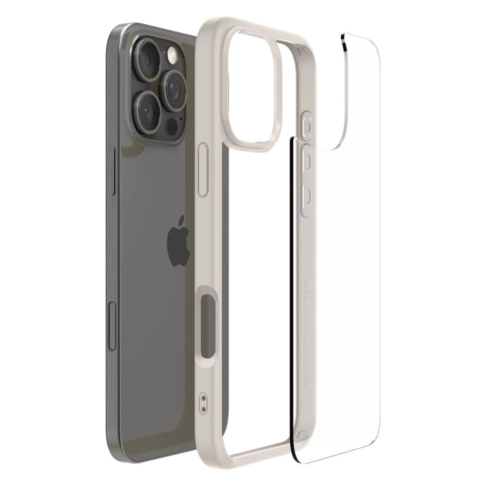 Spigen Ultra Hybrid-hylster til iPhone 16 Pro - titanium