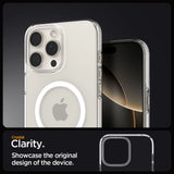 Spigen Liquid Crystal Mag MagSafe iPhone 16 Pro Case - klar