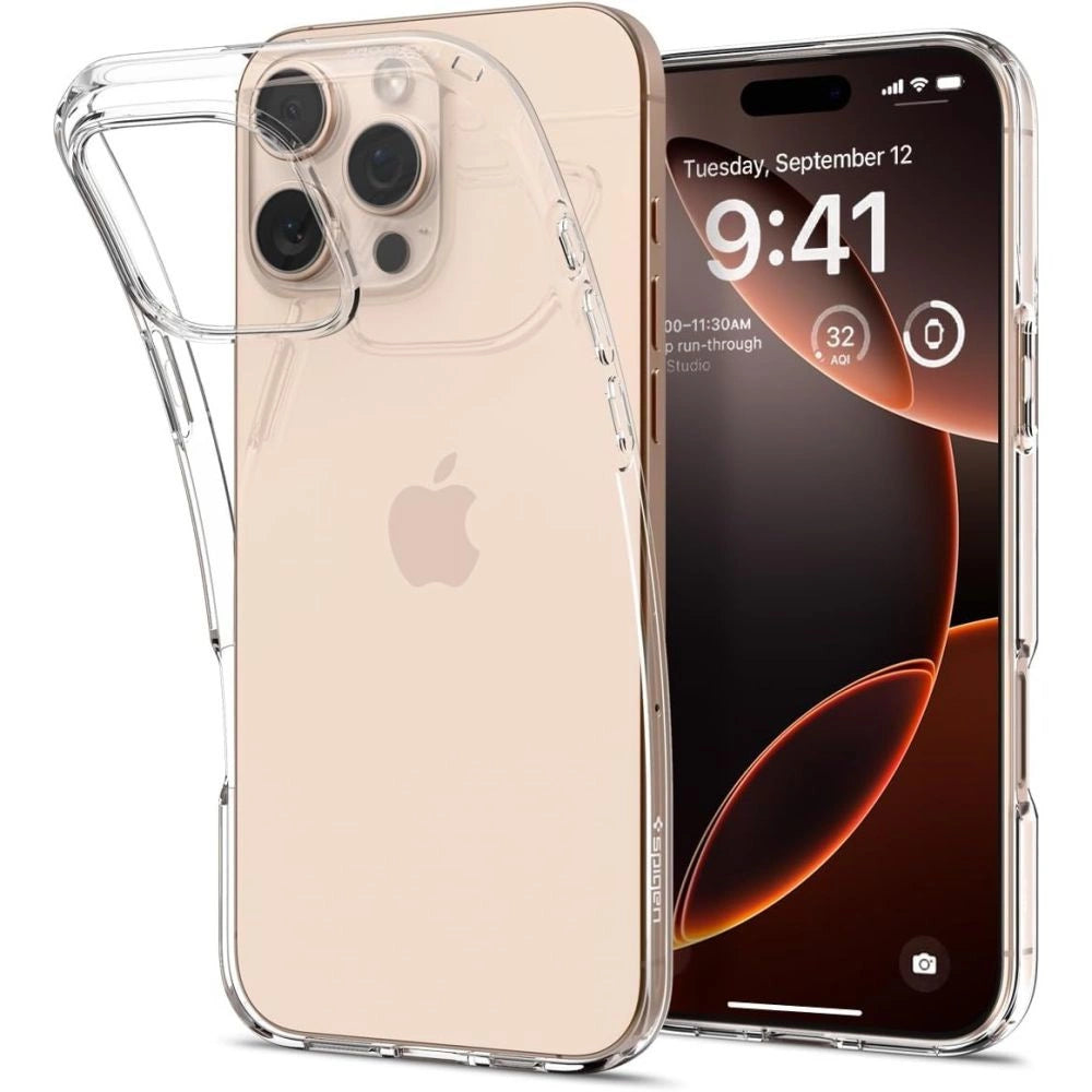 Spigen Liquid Crystal iPhone 16 Pro Case - klar