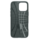 Spigen Liquid Air iPhone 16 Pro Case - Grøn