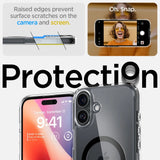 Spigen Ultra Hybrid Mag Case med MagSafe til iPhone 16 Plus - sort