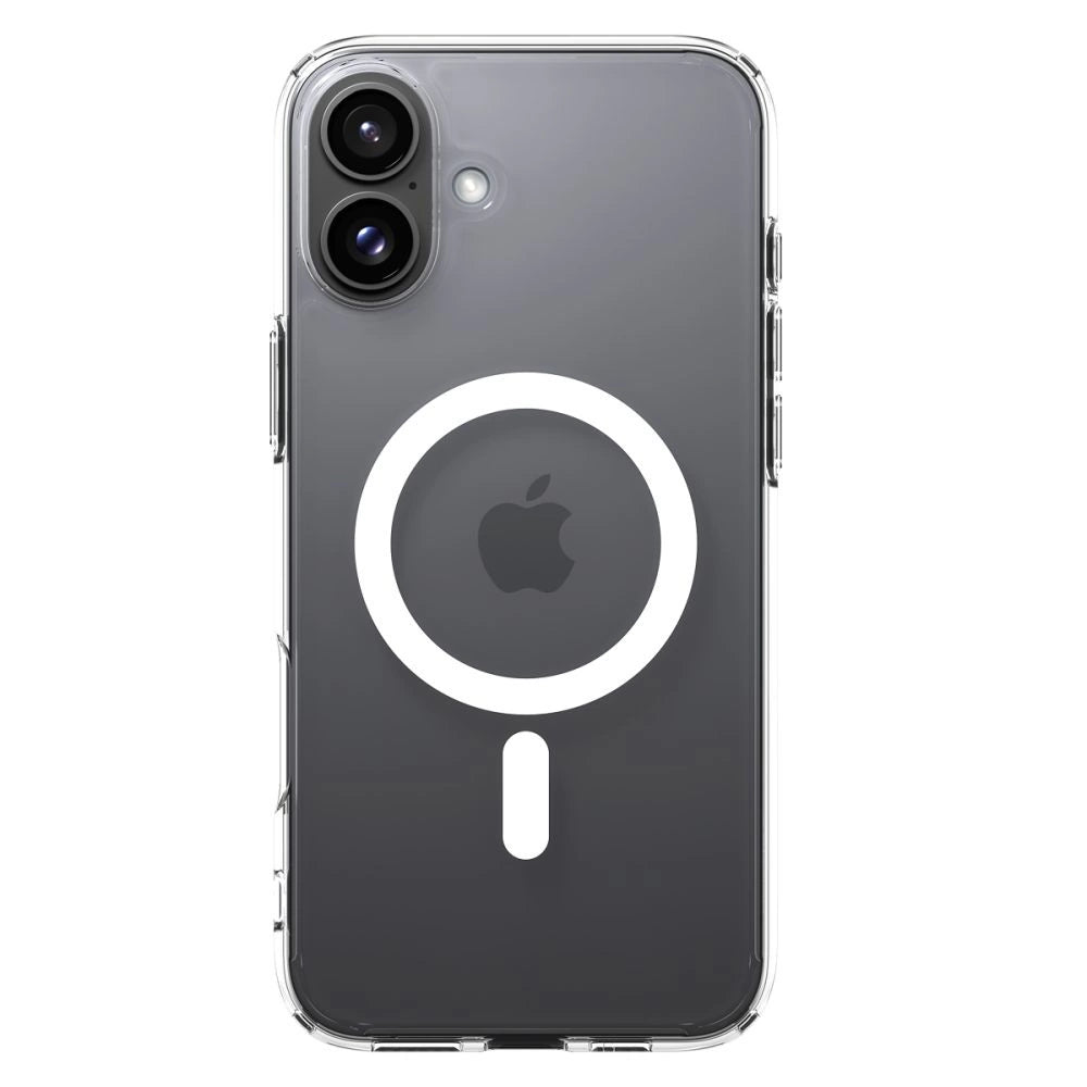 Spigen Ultra Hybrid Mag Case med MagSafe til iPhone 16 Plus - hvid