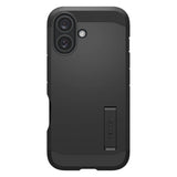 Spigen Tough Armor MagSafe Case med stand til iPhone 16 Plus - sort