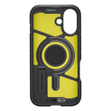 Spigen Tough Armor MagSafe Case med stand til iPhone 16 Plus - sort