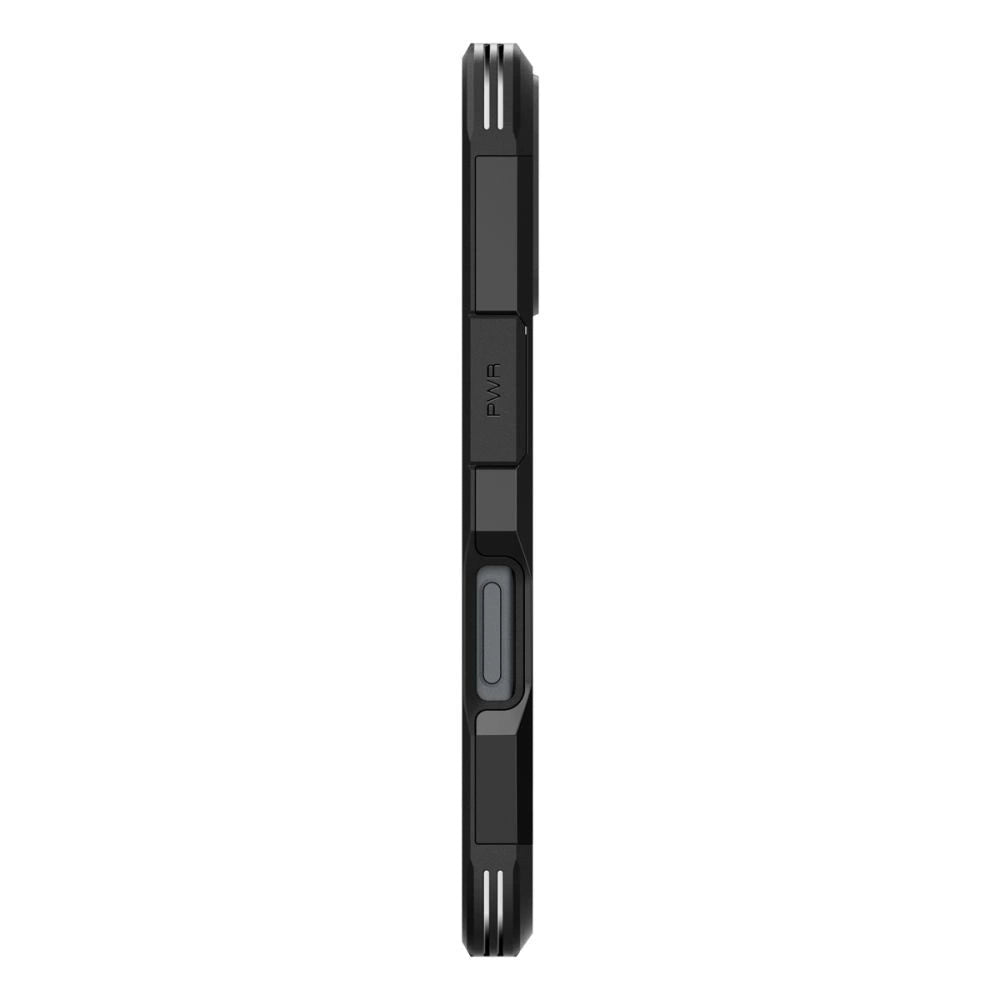 Spigen Tough Armor MagSafe Case med stand til iPhone 16 Plus - sort