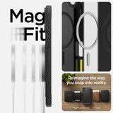 Spigen Rugged Armor MagSafe Case til iPhone 16 Plus - sort