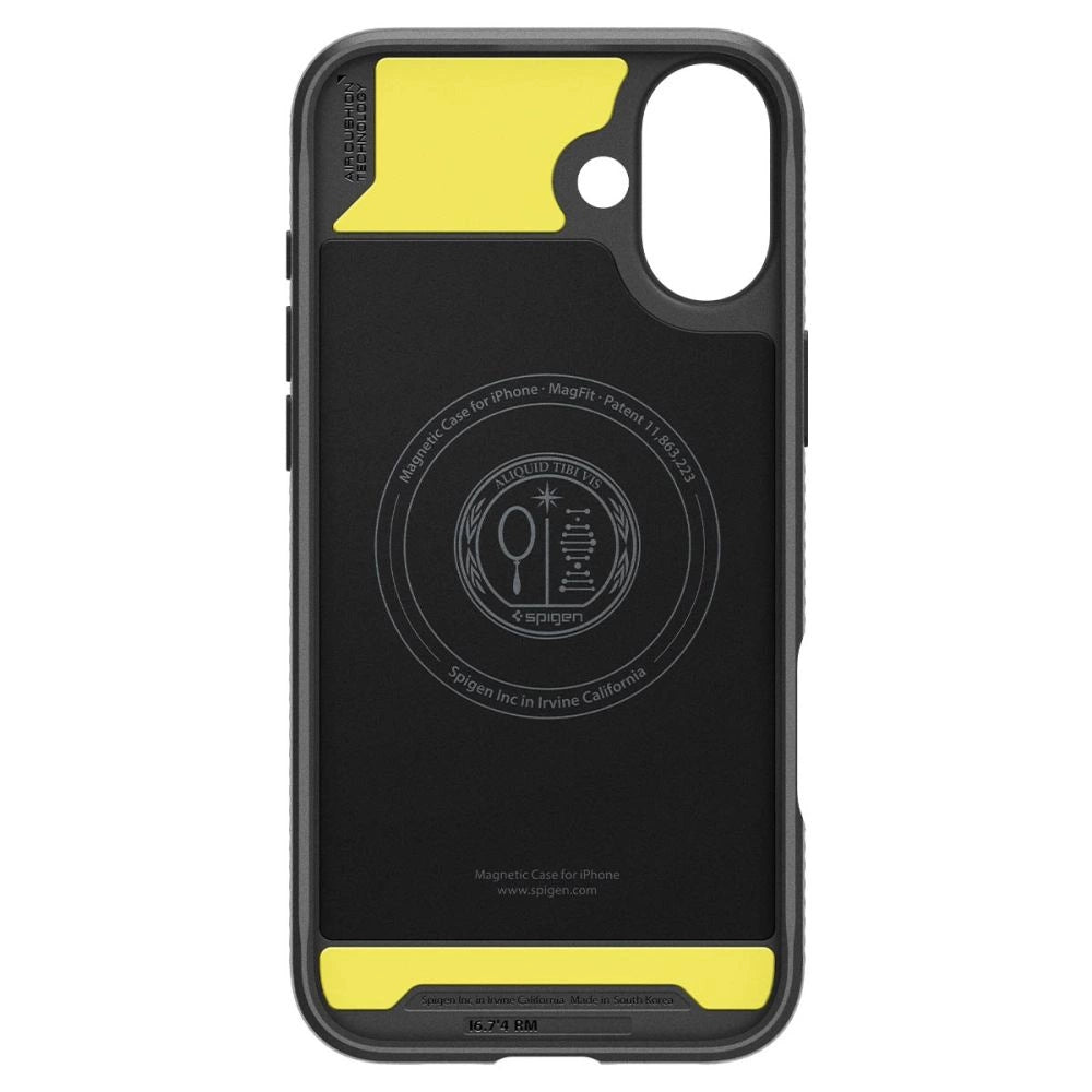 Spigen Rugged Armor MagSafe Case til iPhone 16 Plus - sort