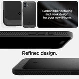 Spigen Rugged Armor MagSafe Case til iPhone 16 Plus - sort