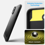 Spigen Rugged Armor MagSafe Case til iPhone 16 Plus - sort
