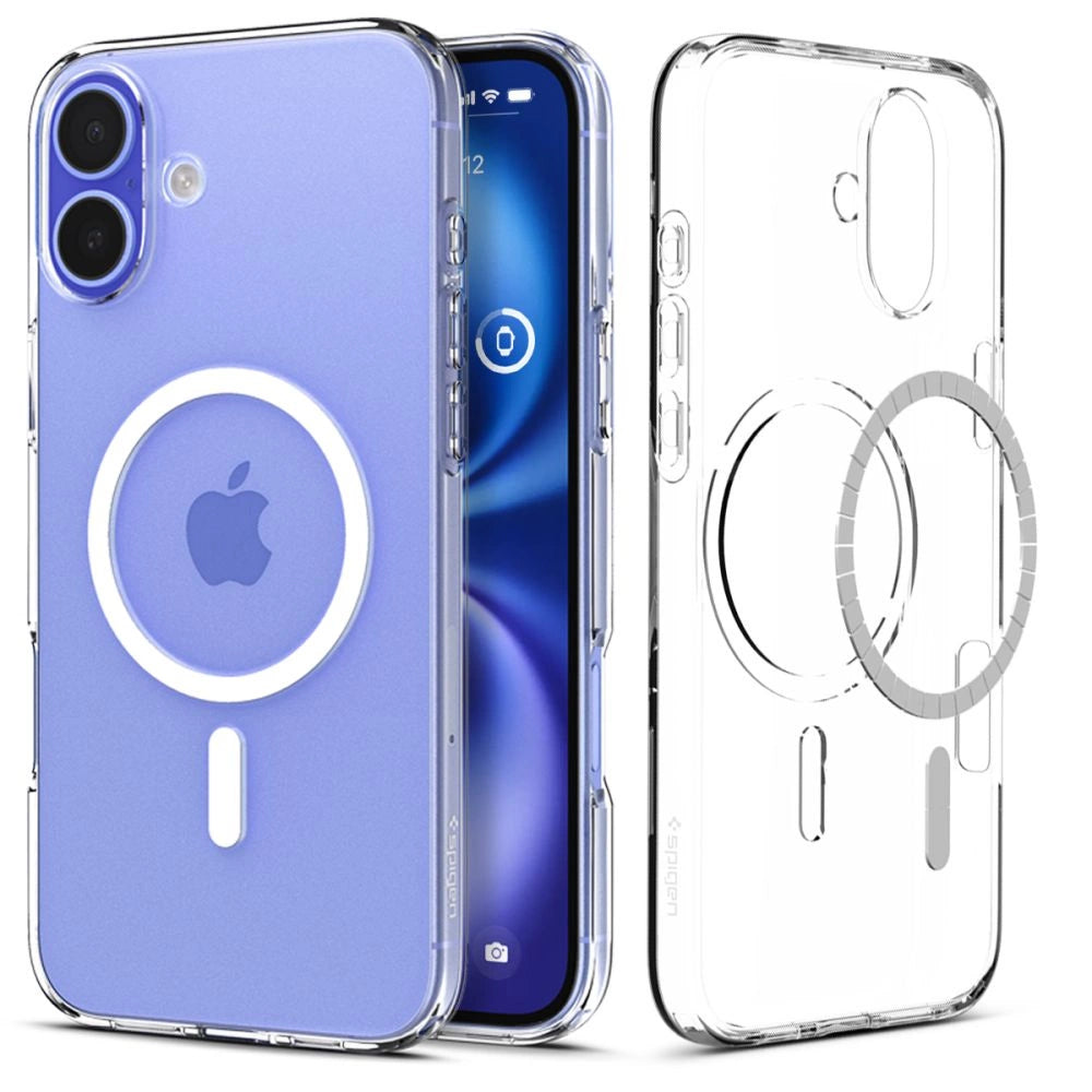 Spigen Liquid Crystal Mag Case med MagSafe til iPhone 16 Plus - klar