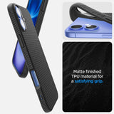 Spigen Liquid Air Case til iPhone 16 Plus - sort