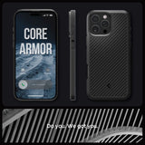 Spigen Core Armor Case til iPhone 16 Pro Max - Matte Black