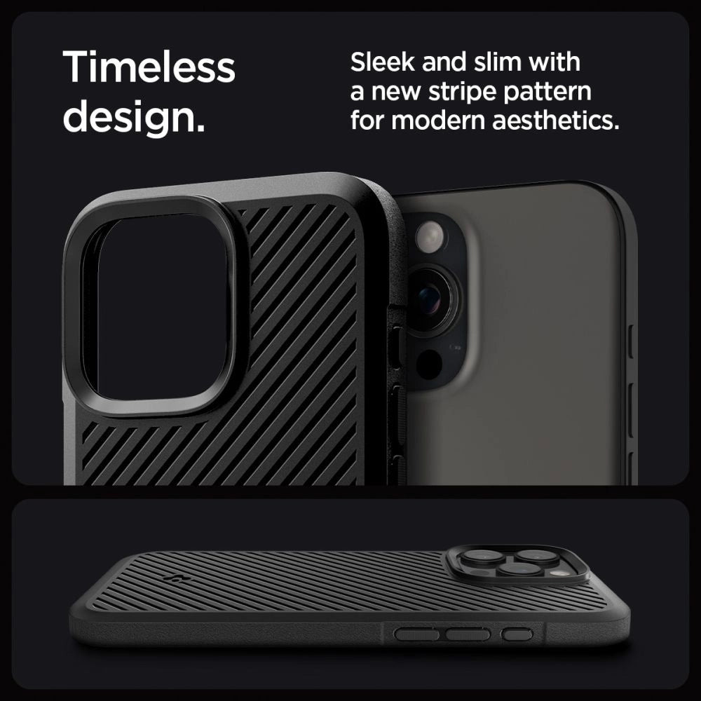 Spigen Core Armor Case til iPhone 16 Pro Max - Matte Black