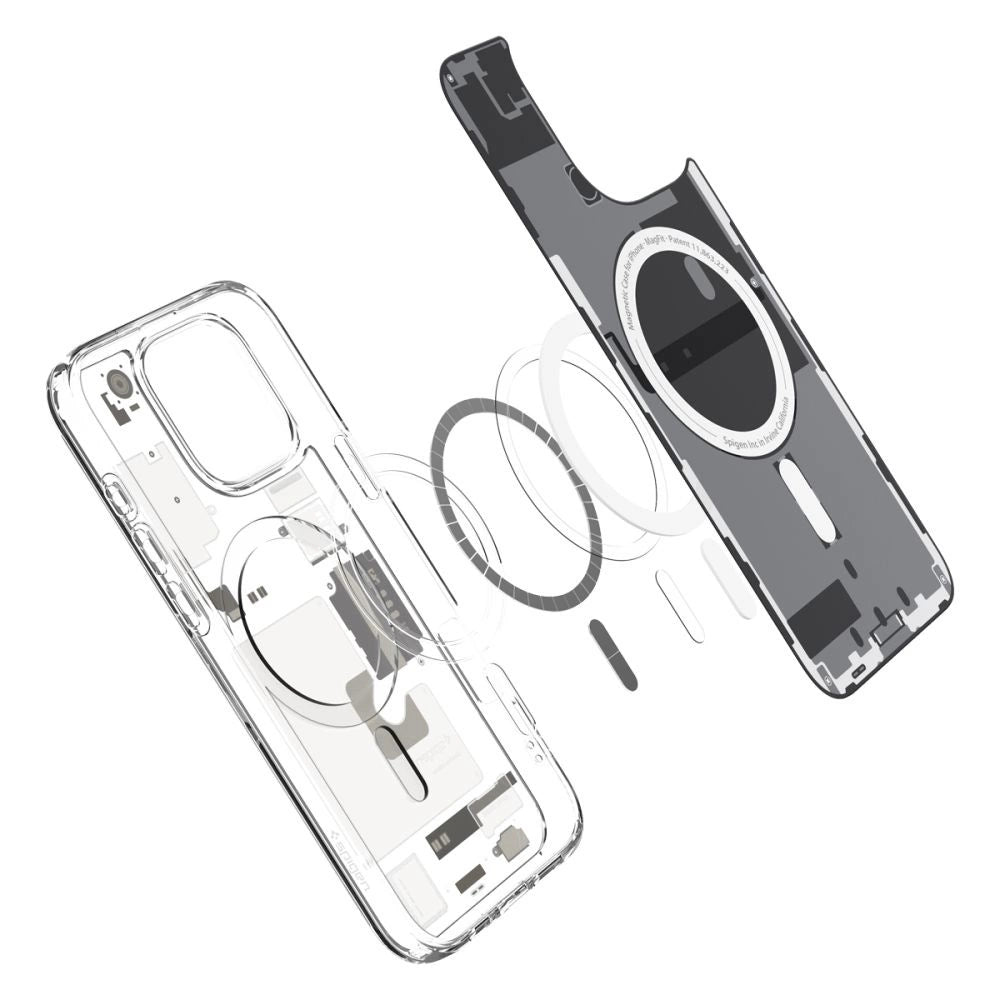 Spigen Ultra Hybrid Mag case med MagSafe Zero One til iPhone 16 Pro Max - titanium