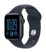 *Apple Watch SE 3 GPS + Cellular 40mm Midnight Aluminium Case with Navy Blue Sport Band - S/M