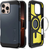 Spigen Tough Armor MagSafe Case with Stand for iPhone 16 Pro Max - Dark Gray