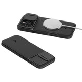 Spigen Optik Armor Mag Case med MagSafe til iPhone 16 Pro Max - sort