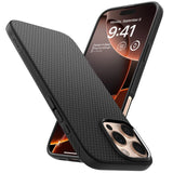 Spigen Liquid Air Case til iPhone 16 Pro Max - sort