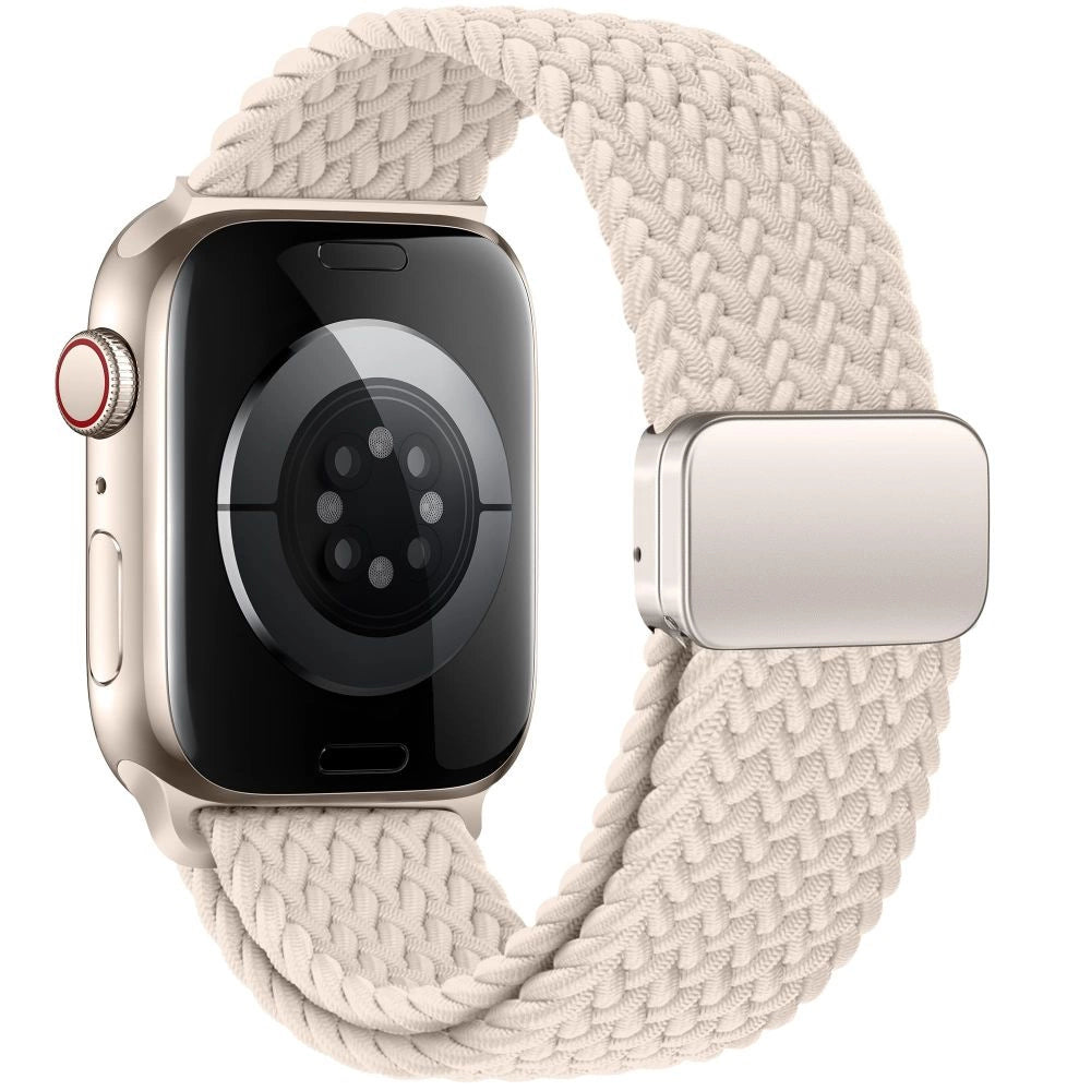 Tech-Protect Nylonmag Strap til Apple Watch 4 / 5 / 6 / 7 / 8 / 9 / SE (38 / 40 / 41 mm) - Beige