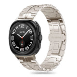 Tech-Protect Stainless Line-rem til Samsung Galaxy Watch Ultra (47 mm) - titanium