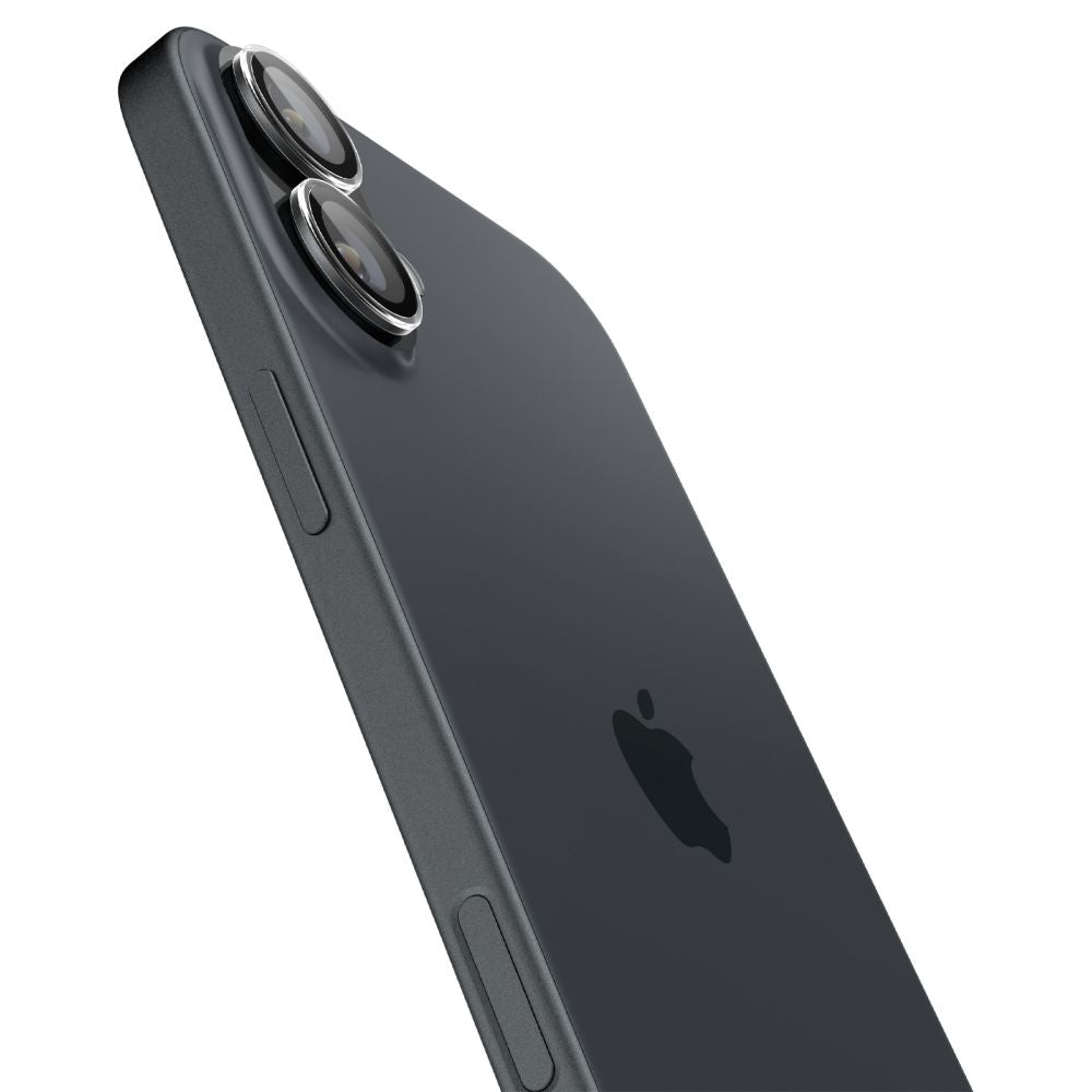 Spigen Glas.tR EZ Fit Optik Pro tempereret glas til iPhone 16 / 16 Plus / 17 (2 st.)