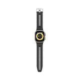 Dekoderet Ultra Traction Silicone Strap til Apple Watch 49 / 45 / 44 / 42 mm Gen 1-9 - SE - Sort