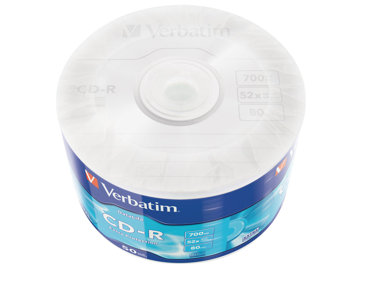 Verbatim CD-R Extra Protection 700 MB 52x 50 stk
