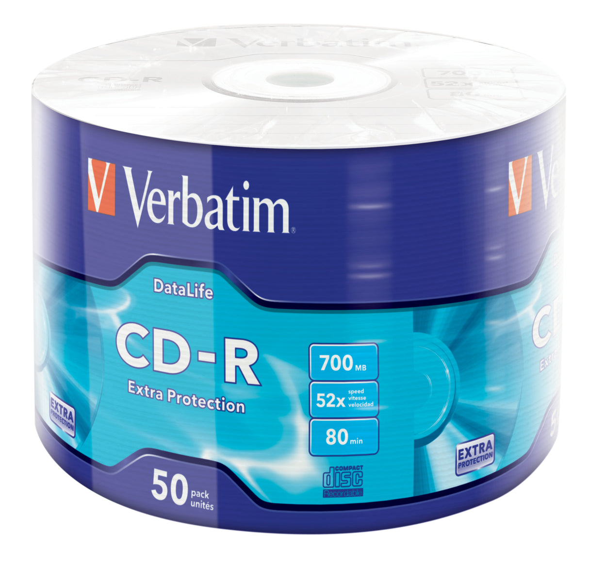 Verbatim CD-R Extra Protection 700 MB 52x 50 stk