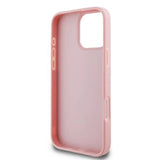 Guess Fixed Glitter Big 4G Case til iPhone 16 Pro - Pink