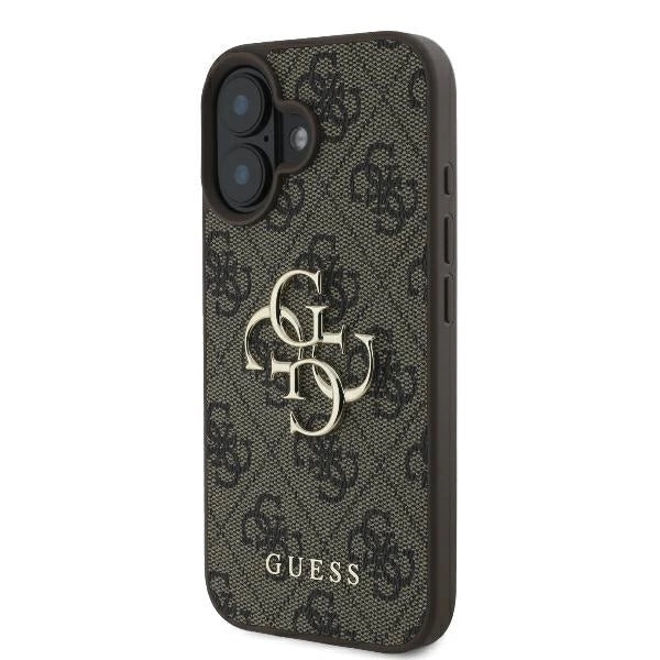 Gæt 4G Big Logo iPhone 16 Plus Case - Brown