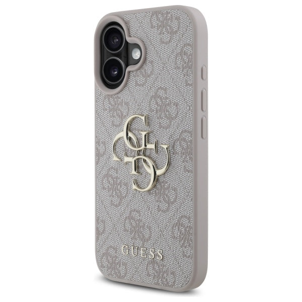 Gæt 4G Big Logo Case til iPhone 16 - Pink