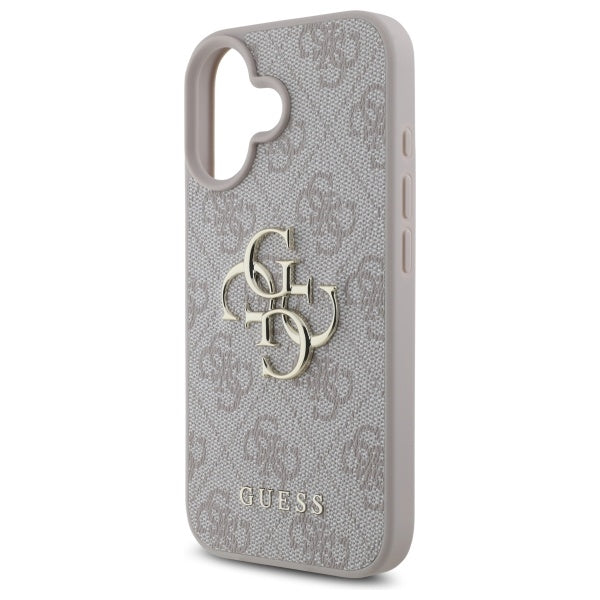 Gæt 4G Big Logo Case til iPhone 16 - Pink