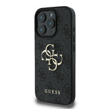 Guess 4G Big Logo iPhone 16 Pro Max Case - Black