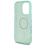 Gæt IML Rhinestones MagSafe iPhone 16 Pro Max Case - Grøn
