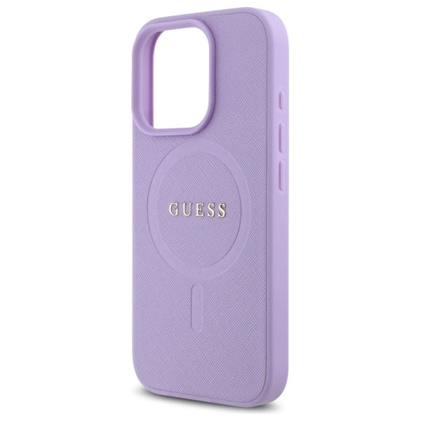 Gæt Saffiano MagSafe iPhone 16 Pro Max Case - lilla