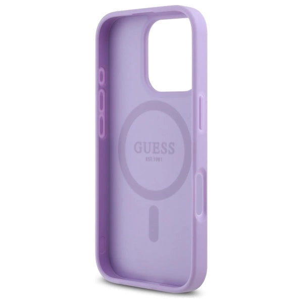 Gæt Saffiano MagSafe iPhone 16 Pro Max Case - lilla