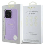 Gæt Saffiano MagSafe iPhone 16 Pro Max Case - lilla