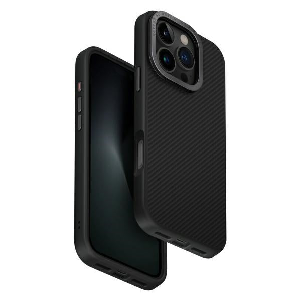 Uniq Keva Max Magclick opladningsfoder til iPhone 16 Pro - sort