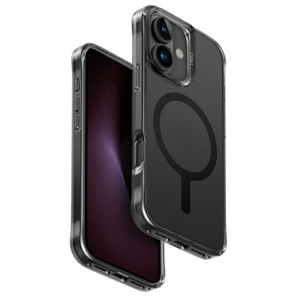 Uniq LifePro Xtreme Magclick opladningsfoder til iPhone 16 - sort