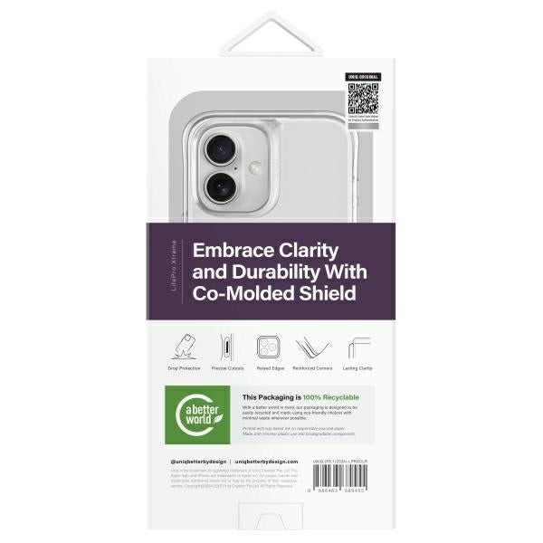 Uniq LifePro Xtreme iPhone 16 Case - klar