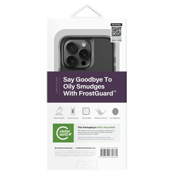 Uniq LifePro Xtreme Magclick opladningsfoder til iPhone 16 Pro - Grå