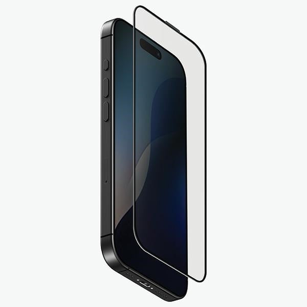 Uniq Optix Vivid hærdet glas med applikator til iPhone 16 Plus