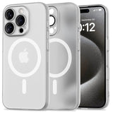 Tech-Protect MagSlim MagSafe Case til iPhone 16 Pro - hvid